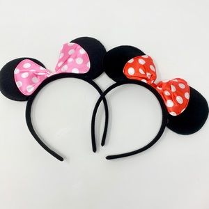 ♦️SALE🌸 2 pc. Mini & Mickey Headbands